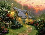 Famous Evening Paintings - Glory of Evening